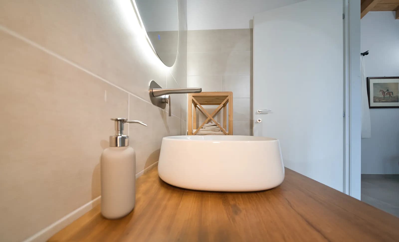 Bagno privato della camera Andromeda