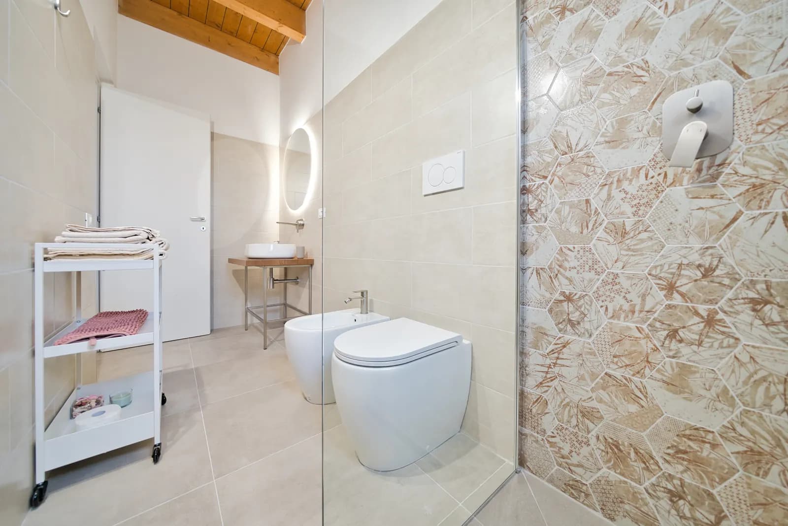 Bagno privato della camera Azimut